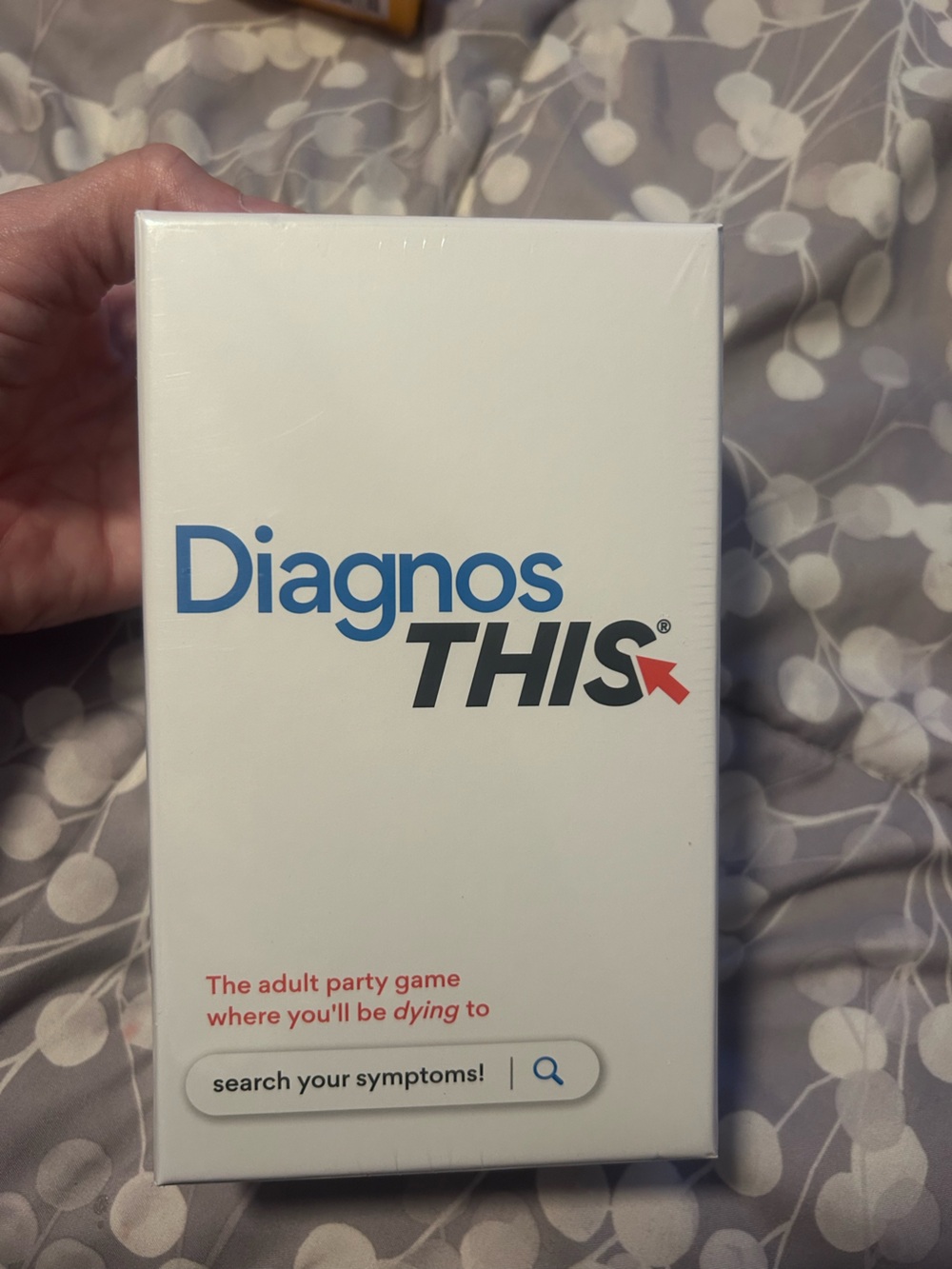 Diagnos THIS Party Game - White Box with Blue & Black Logo